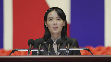 Sister of Kim Jong-un insults South Korea over sanctions