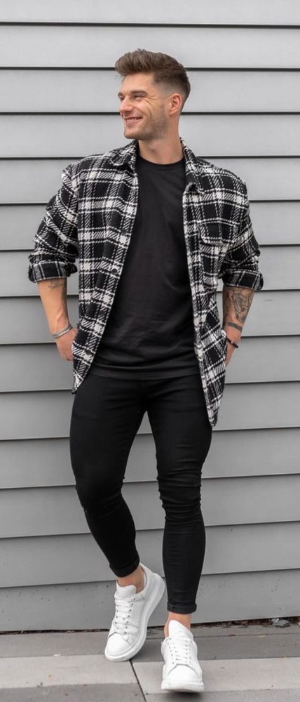 Check Shirt Styling Ideas for Men