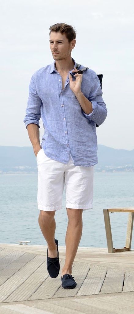 Shirts with Shorts Ideas for Men