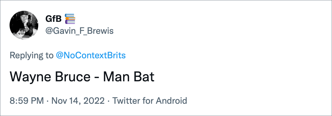 Wayne Bruce - Man Bat