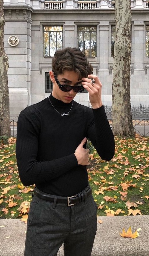 Black Monochrome Outfit Black Monochrome Outfit