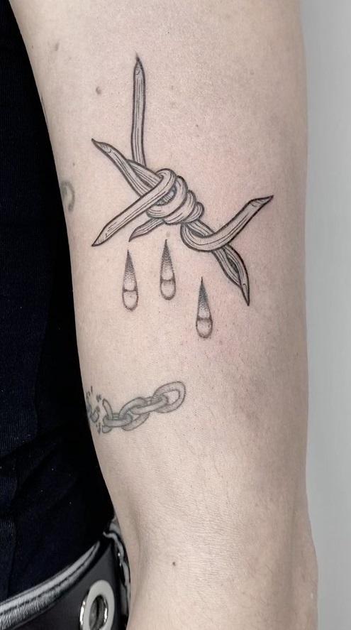 Barbed Wire Tattoos for Men Barbed Wire Tattoos for Men