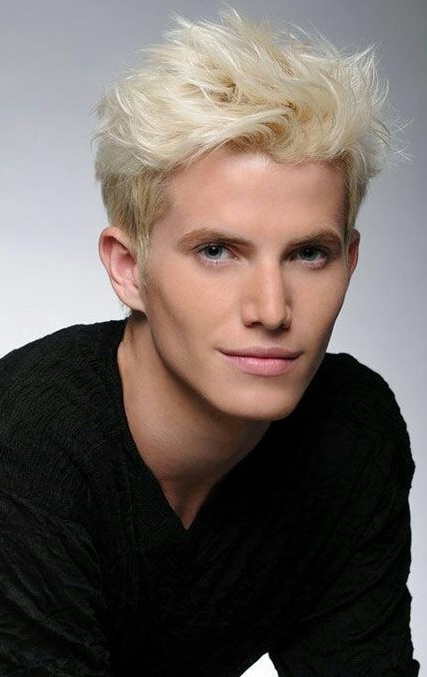 Sunset Blonde hair - hair colors for men in 2022