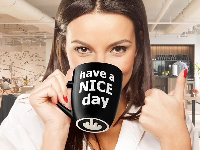 Have a nice day coffee mug.
