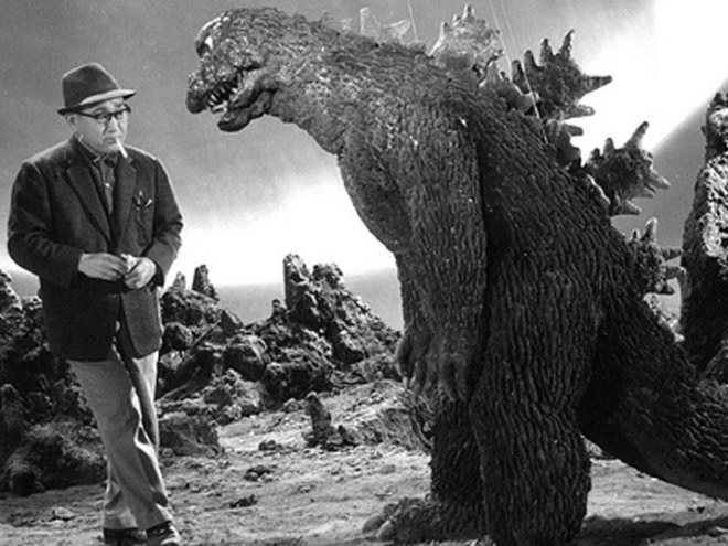 Godzilla: behind the scenes.