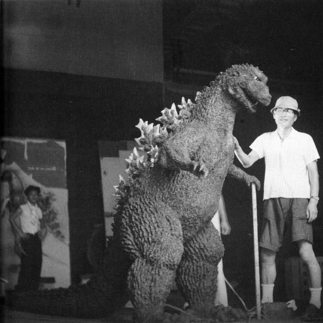 Godzilla: behind the scenes.