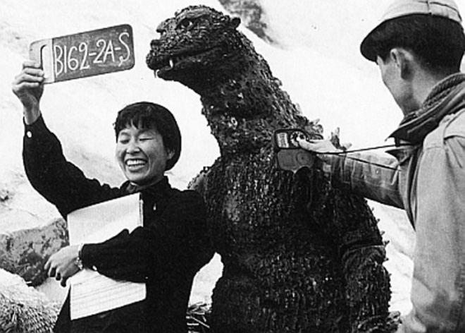 Godzilla: behind the scenes.