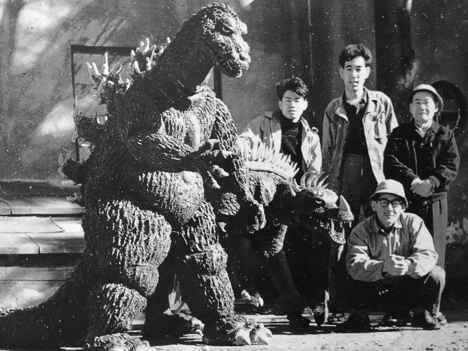 Godzilla: behind the scenes.