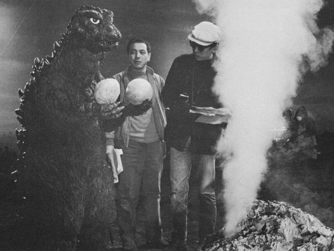 Godzilla: behind the scenes.