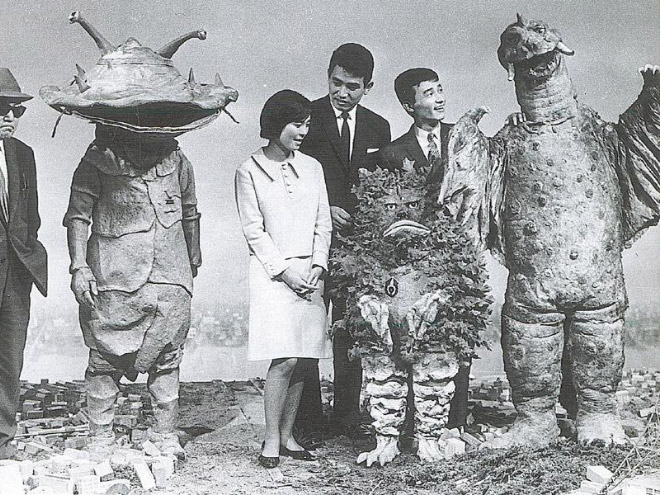 Godzilla: behind the scenes.