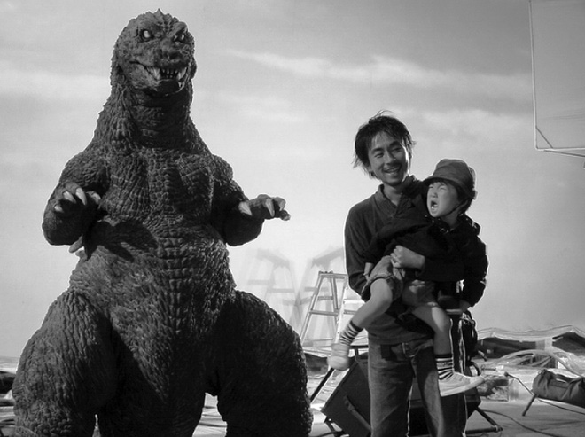 Godzilla: behind the scenes.