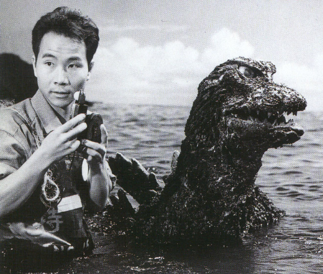 Godzilla: behind the scenes.