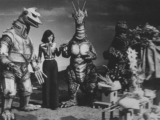 Godzilla: behind the scenes.