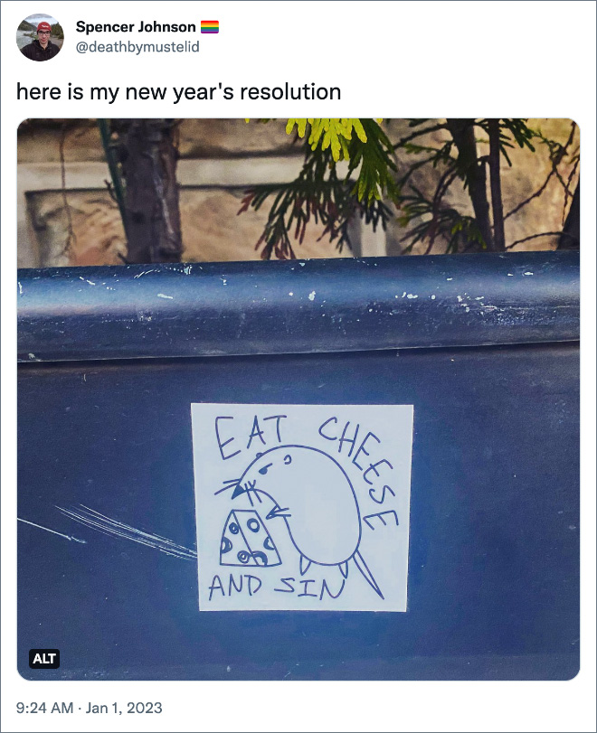 Funny And Relatable Tweets About New Year’s Resolutions