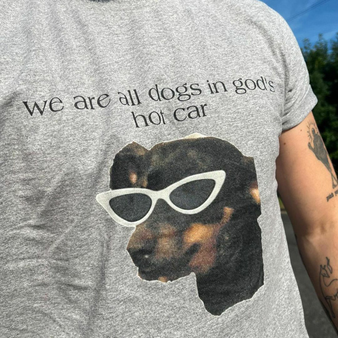 Funny shirt.