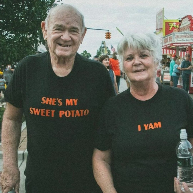 Funny shirts.