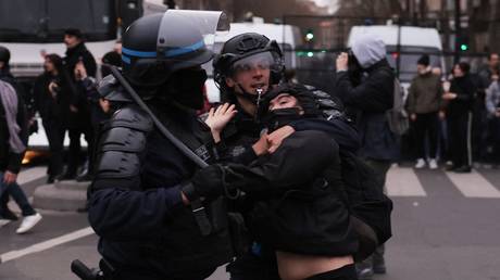 French police abused protesters – human rights organization