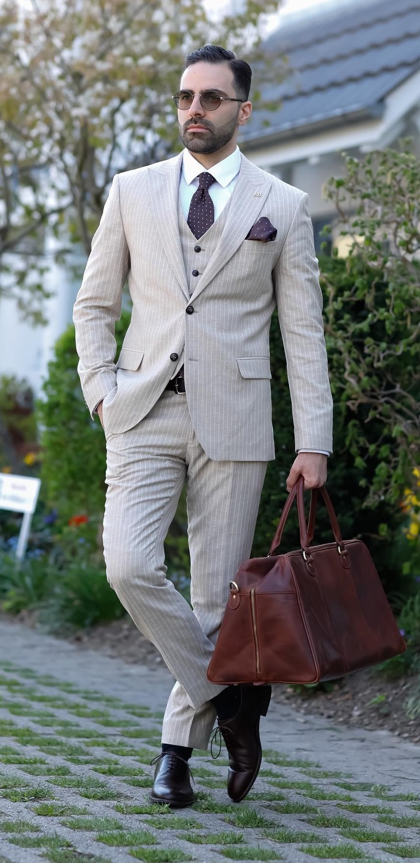 Two Buttoned Suit Look for Men Two Buttoned Suit Look for Men