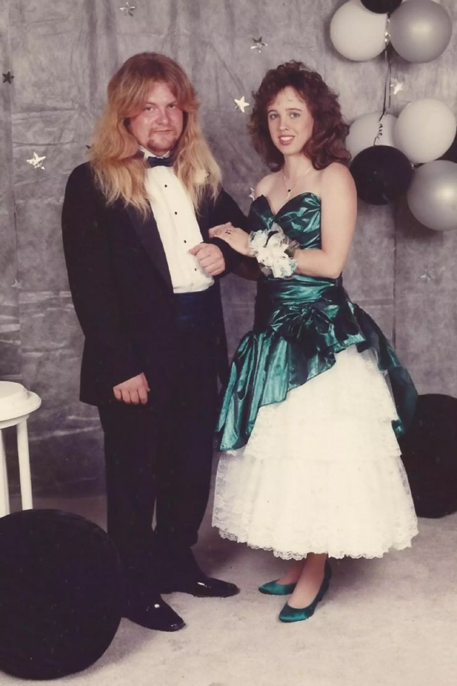 Awkward prom photo.