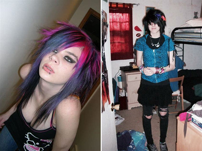 Emo kids.