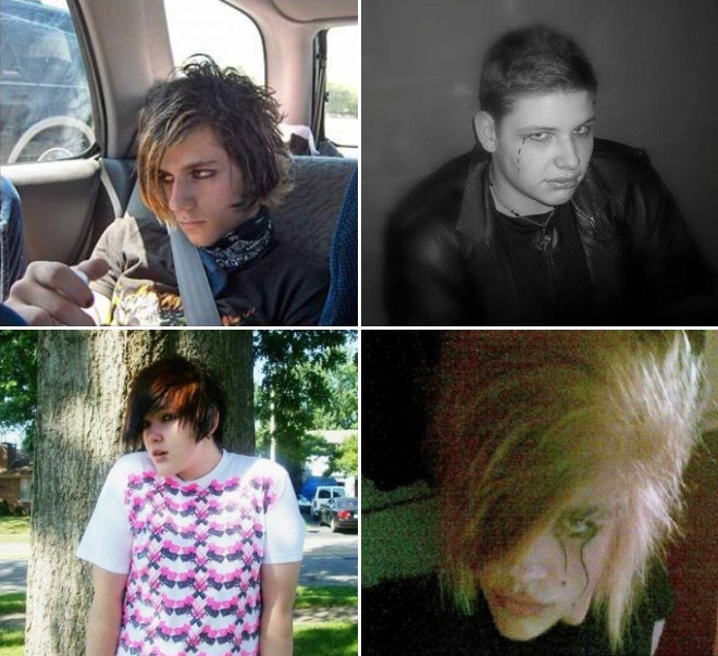 Emo kids.