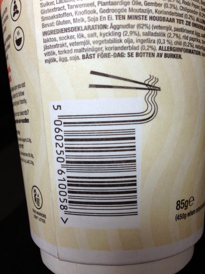 Clever barcode design.