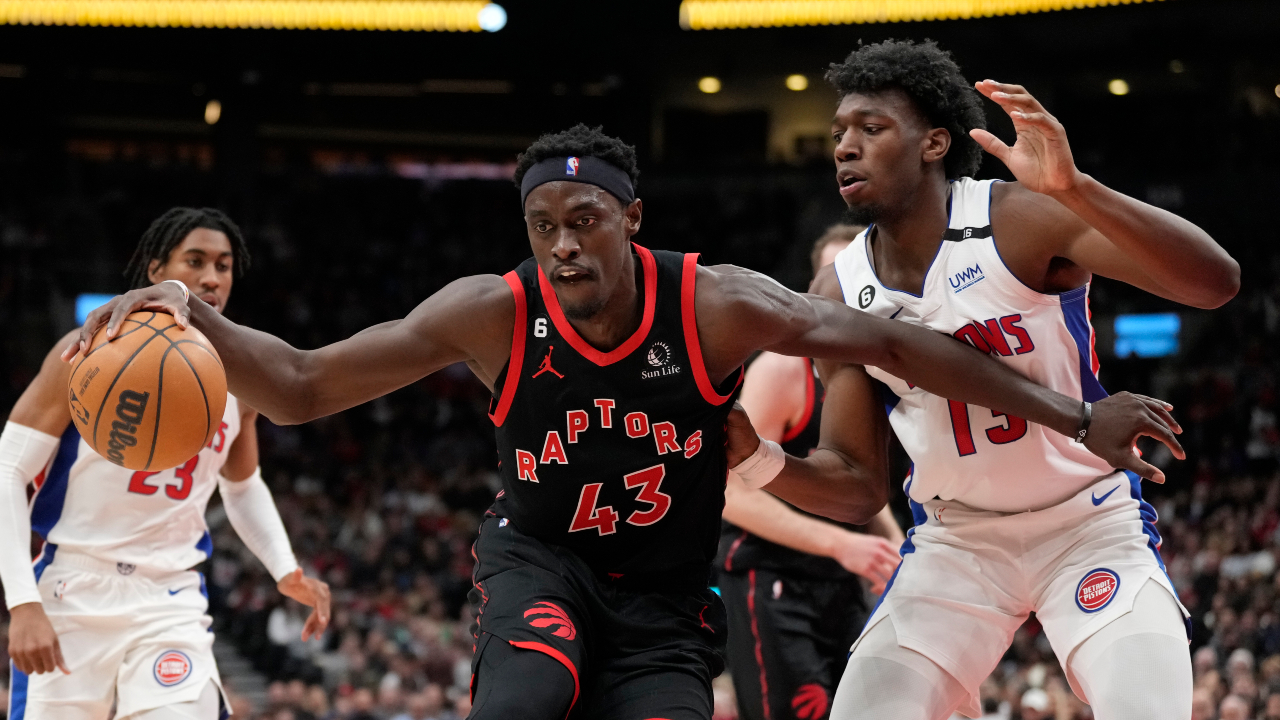 Siakam’s 32-point, nine-assist effort lifts Raptors to win over Pistons