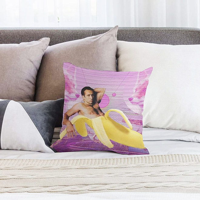 Nicolas Cage banana pillow.