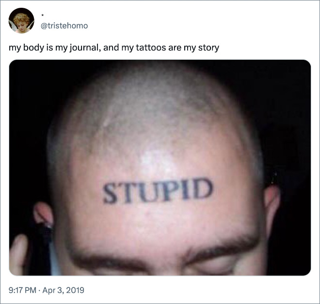 my body is my journal, and my tattoos are my story