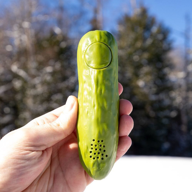 Yodeling pickle.