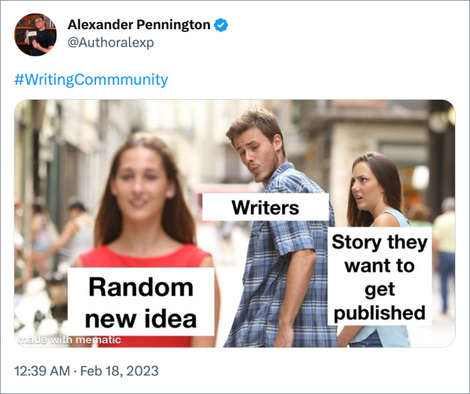 #WritingCommmunity