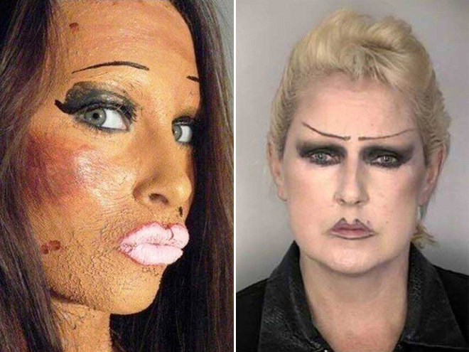 Some makeup fails are worse than others.
