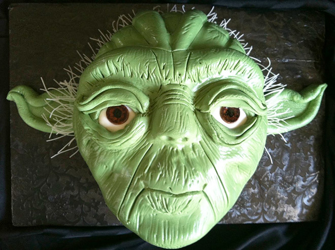 Yoda cake fail.