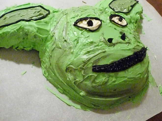 Yoda cake fail.