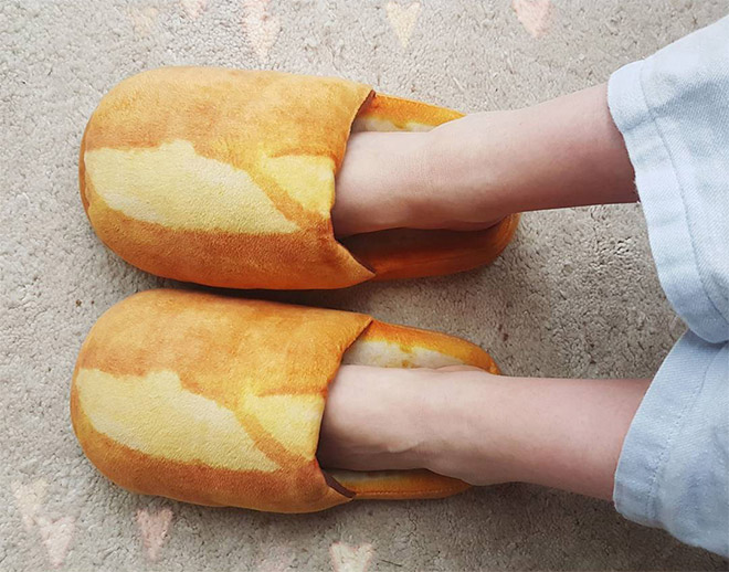 Bread slippers.