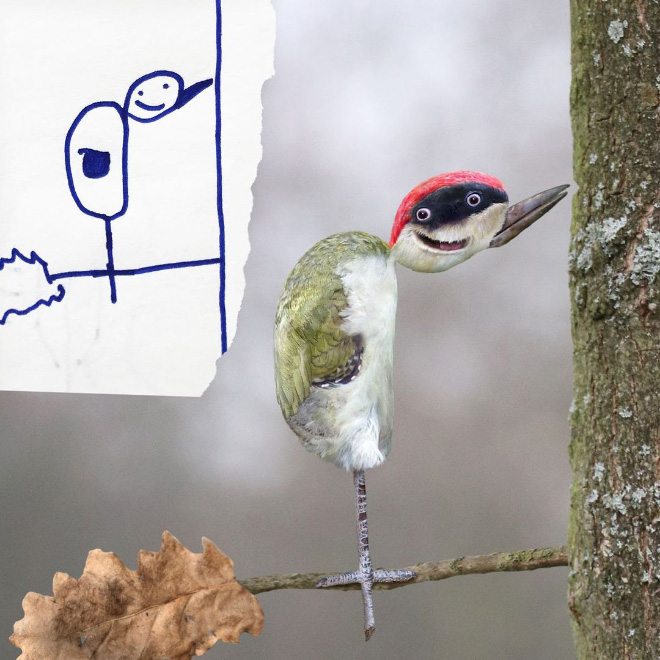 When kids drawings come to life...