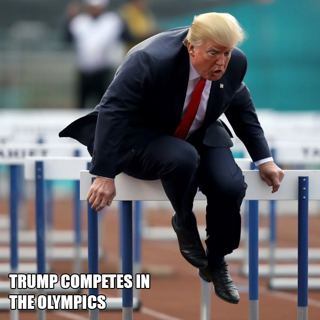 Olympic Trump.