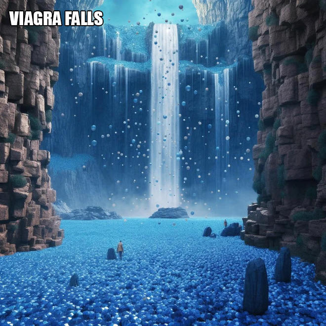 Viagra falls.