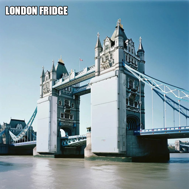 London fridge.