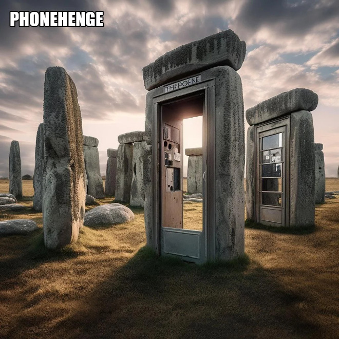 Phonehenge.