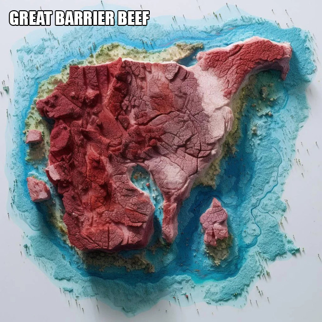 Great barrier beef.