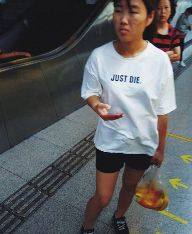 The shirts you see in Asia...