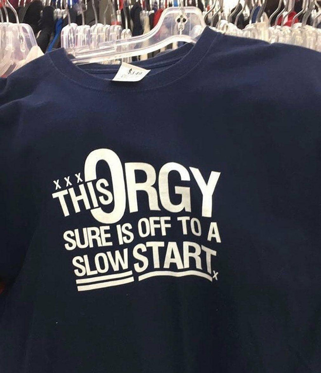 Slow orgy.