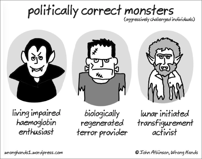 Modern monsters.