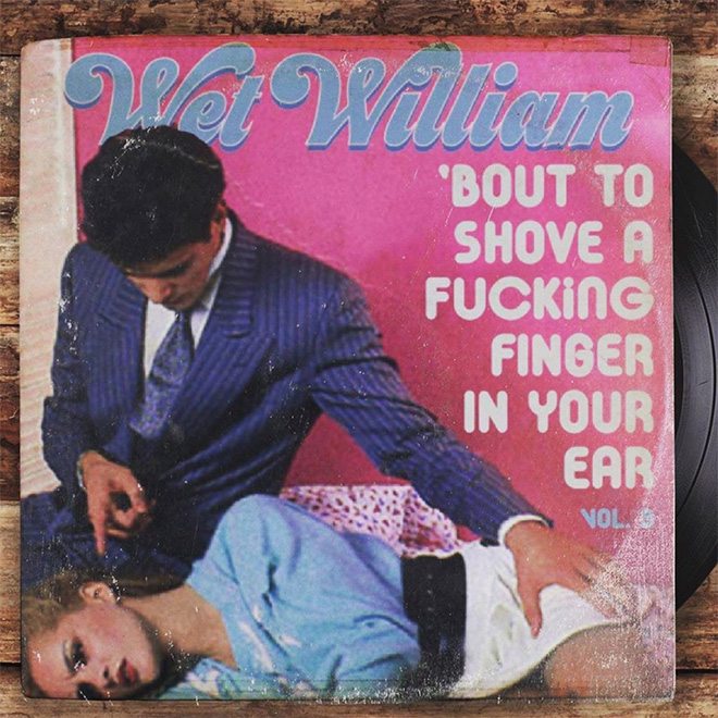 Vintage album cover parody.