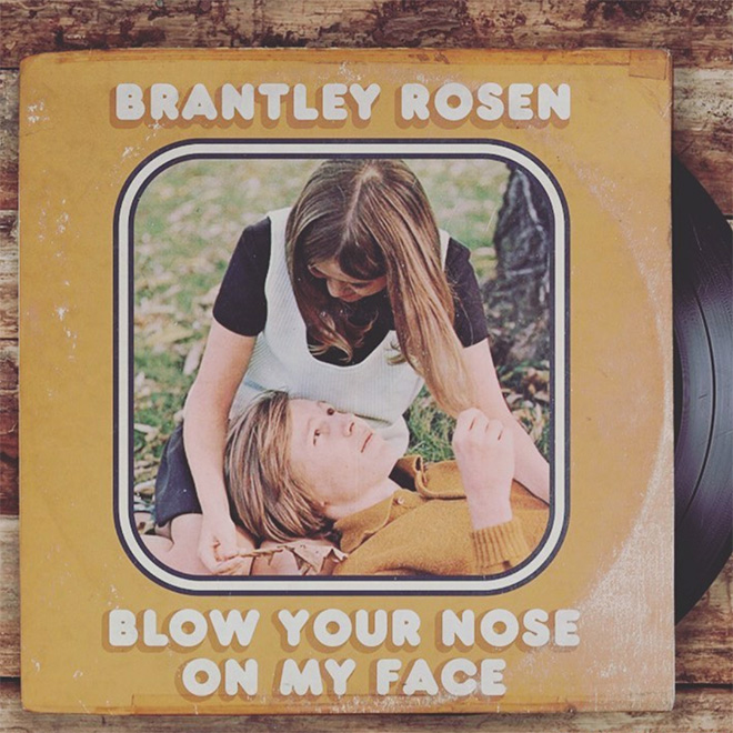 Vintage album cover parody.