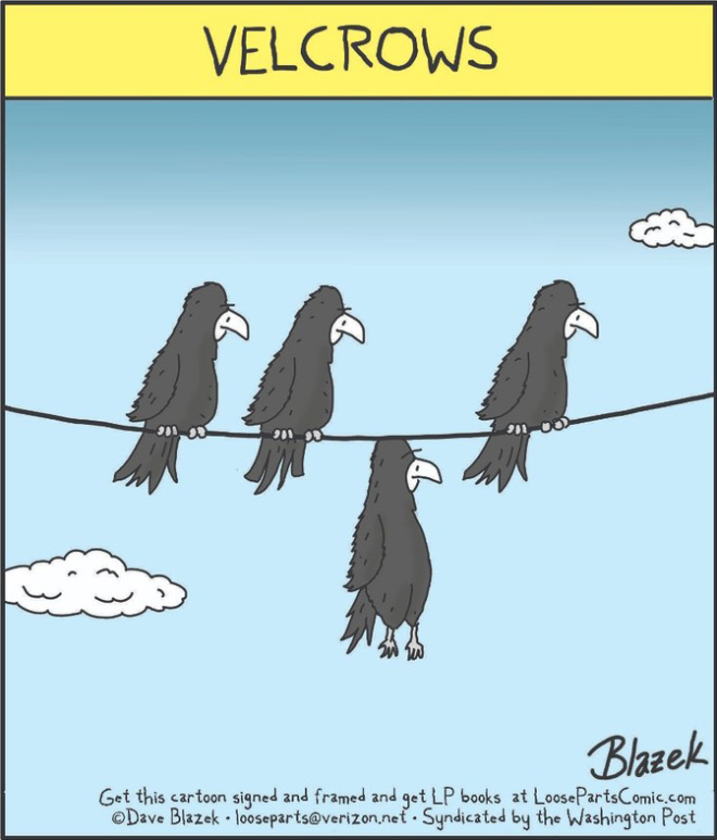 Velcrows.