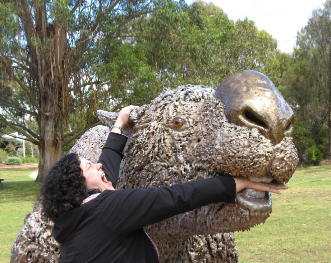 Statues have started to beat up people!