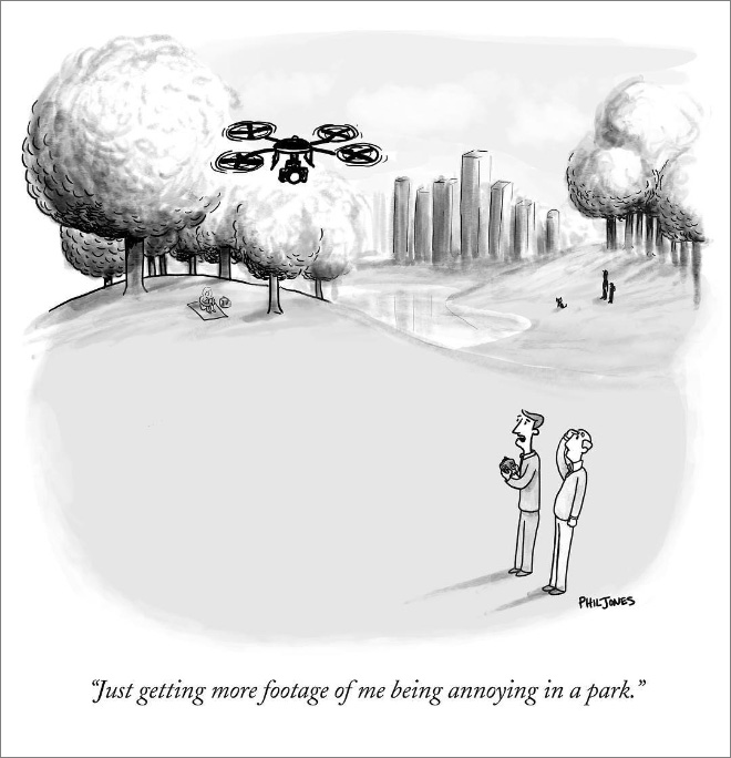 Funny cartoon by Phil Jones.