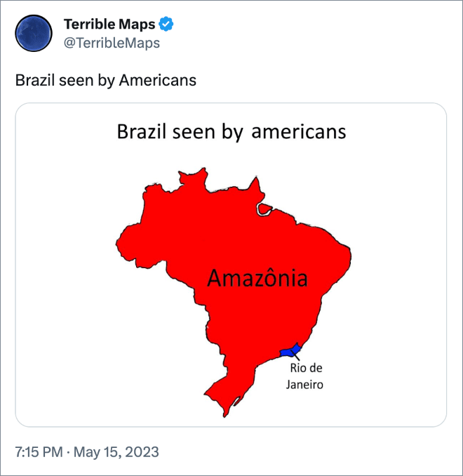 Brazil seen by Americans